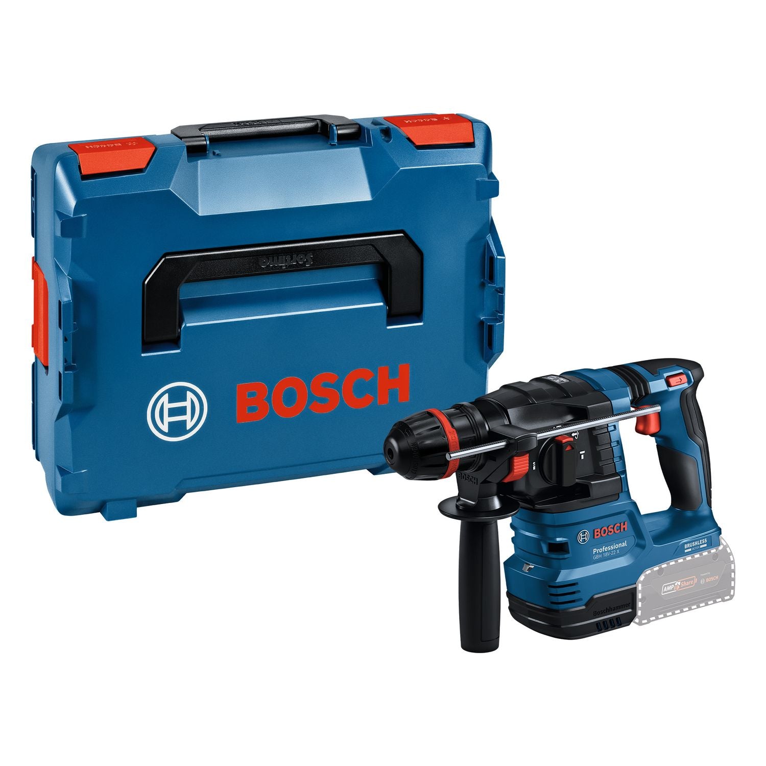 Bosch Professional GBH 18V-22 X – Basic Body in L-BOXX 136