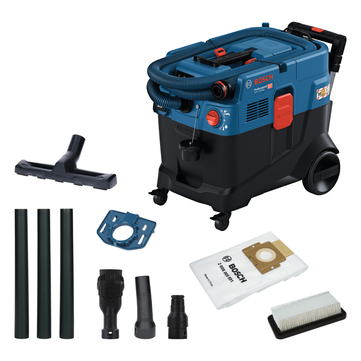 Bosch Professional GAS 12-40 MA – M-klasse stofzuiger met accessoireset