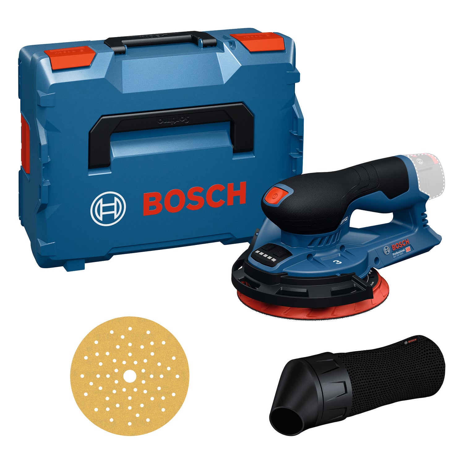Bosch Professional GEX 12V-150-3 Accu excenterschuurmachine 12V Basic Body in L-Boxx - 0601373301