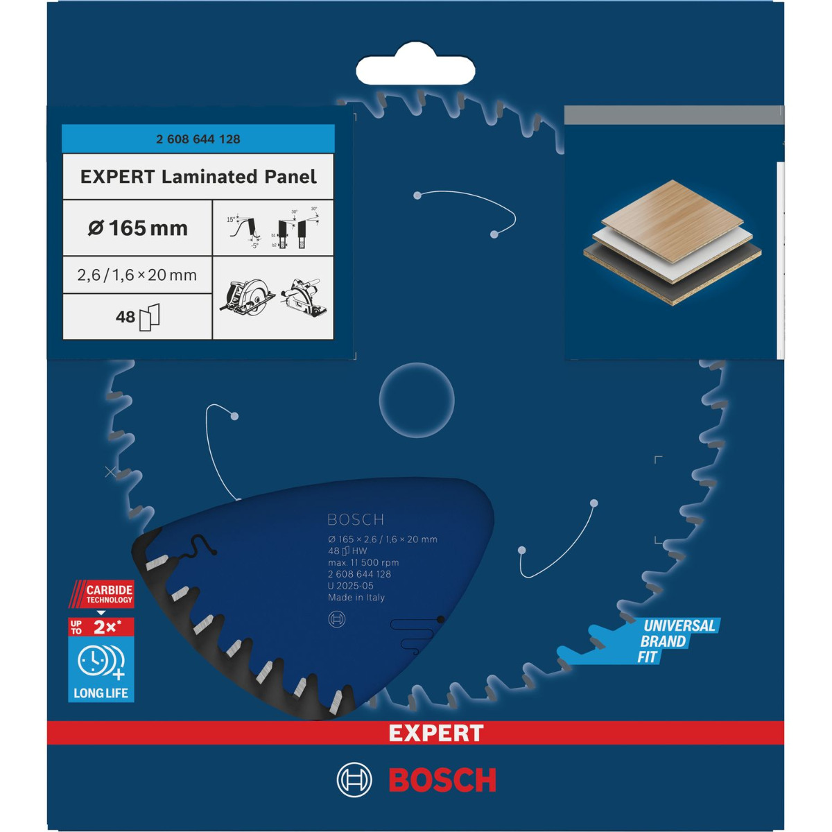 Bosch Professional Cirkelzaagblad EXPERT Aluminium | Ø 254 x 2,8 x 30mm 80T - 2608644112