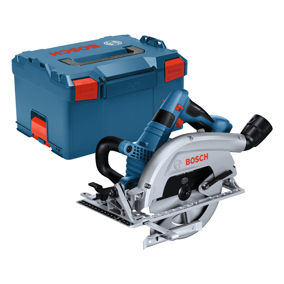 Bosch Professional GKS 18V-70 L Accu cirkelzaag 190mm 18V Basic Body in L-Boxx - 06016B9001