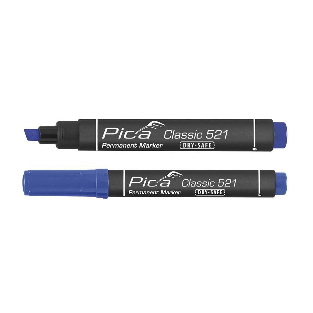 Pica 520/41 Permanent Marker rond blauw VE=10 - PI52041 afbeelding