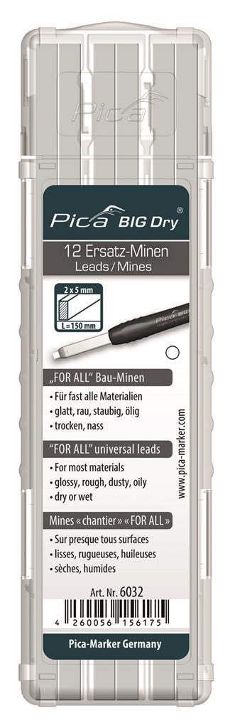 Pica 6032 BIG Dry Navulling FOR ALL wit - PI6032 afbeelding 1