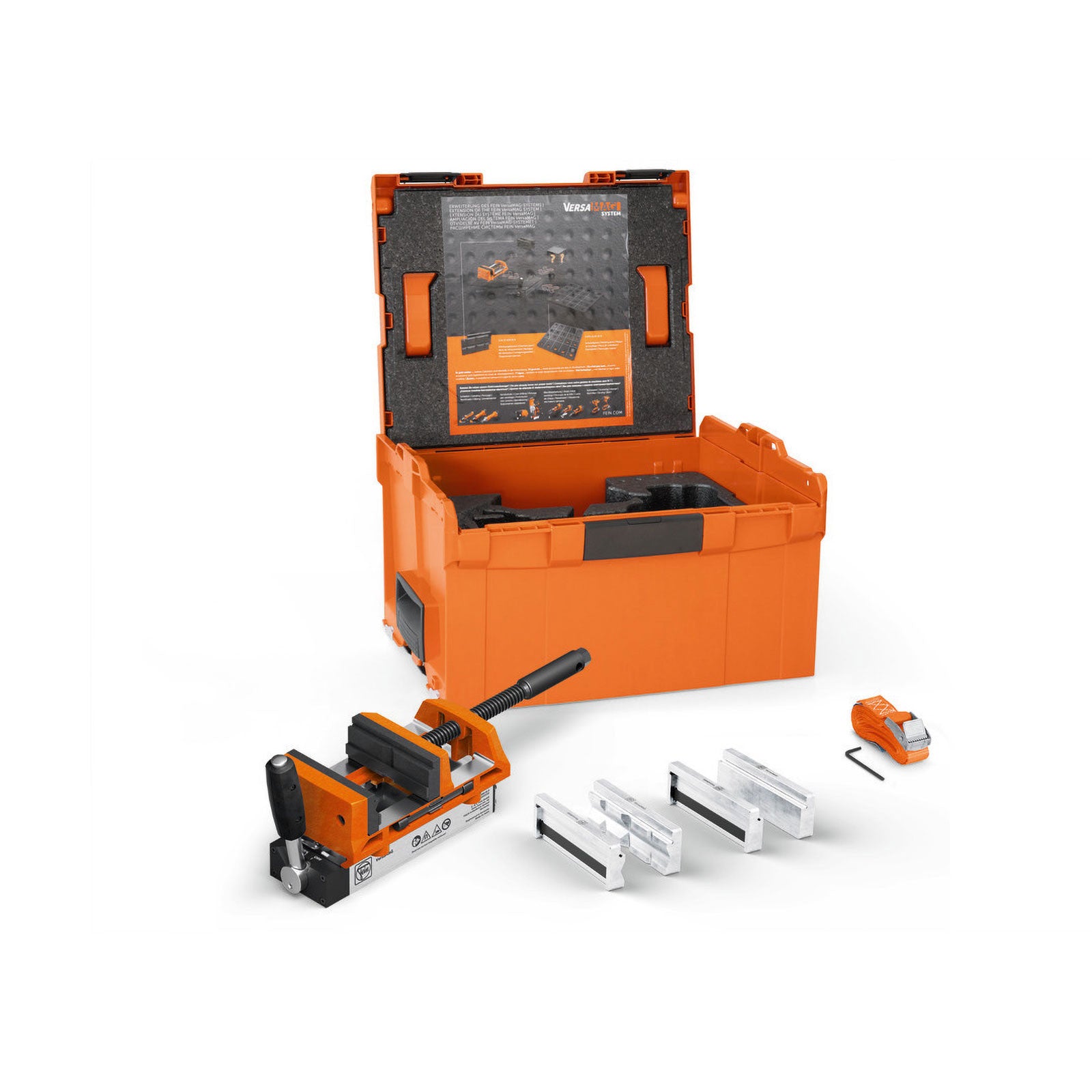 Fein VersaMAG Magneetbankschroef met spanklauwen in L-Boxx - 90701009000 afbeelding