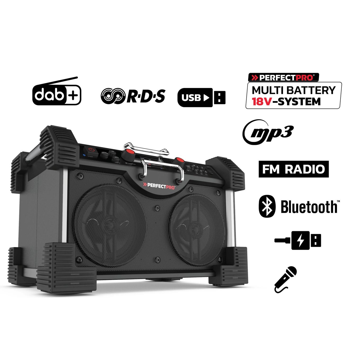 Perfectpro Rockhart RH4-18V - Compatible met PerfectPro MultiBattery 18V system afbeelding