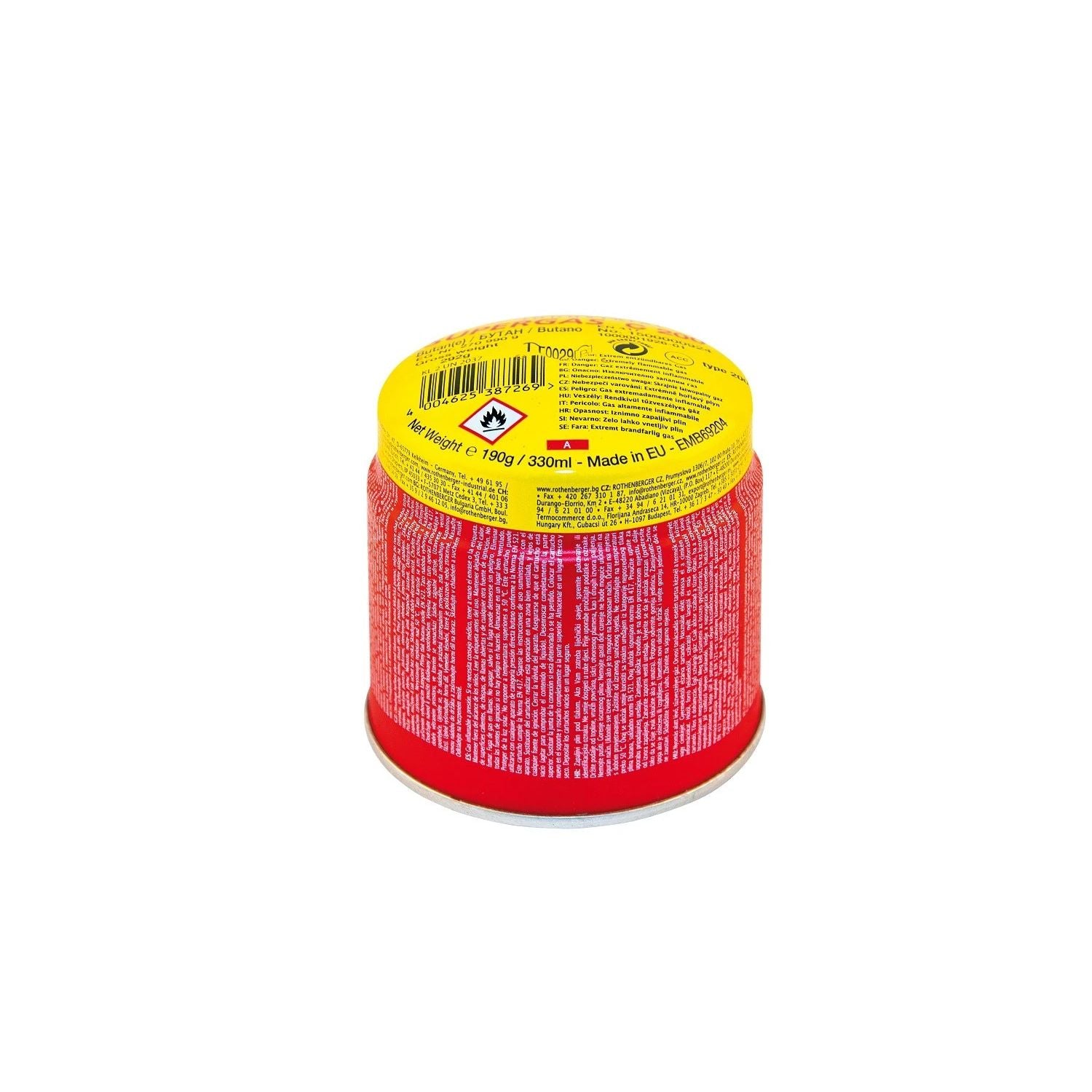 Rothenberger Gascartridge C200 met ILL-systeem - ROT1500000924 afbeelding