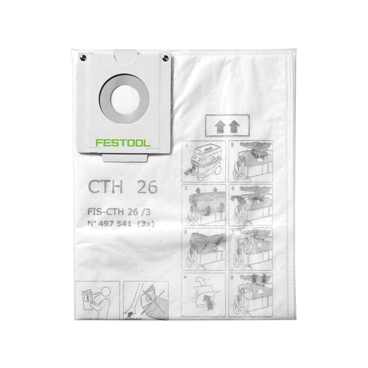 Festool FIS-CTH 48/3 Veiligheid filterzak - 497542