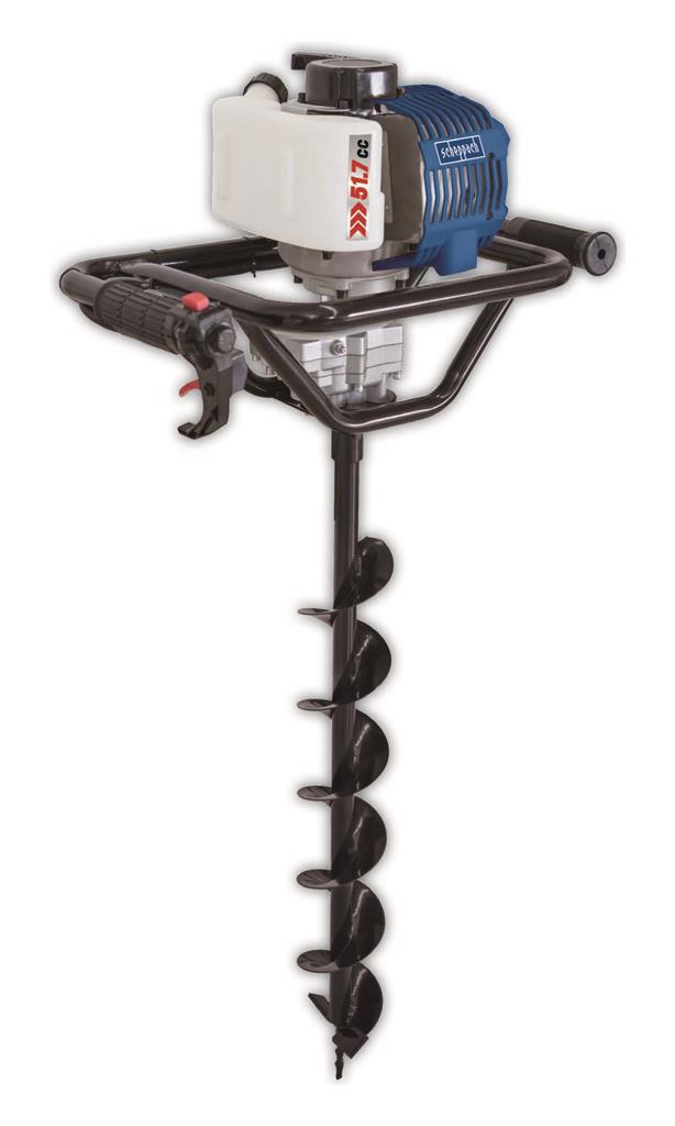 Scheppach Grondboormachine EB2000 met 3 boren - 5904704903 afbeelding