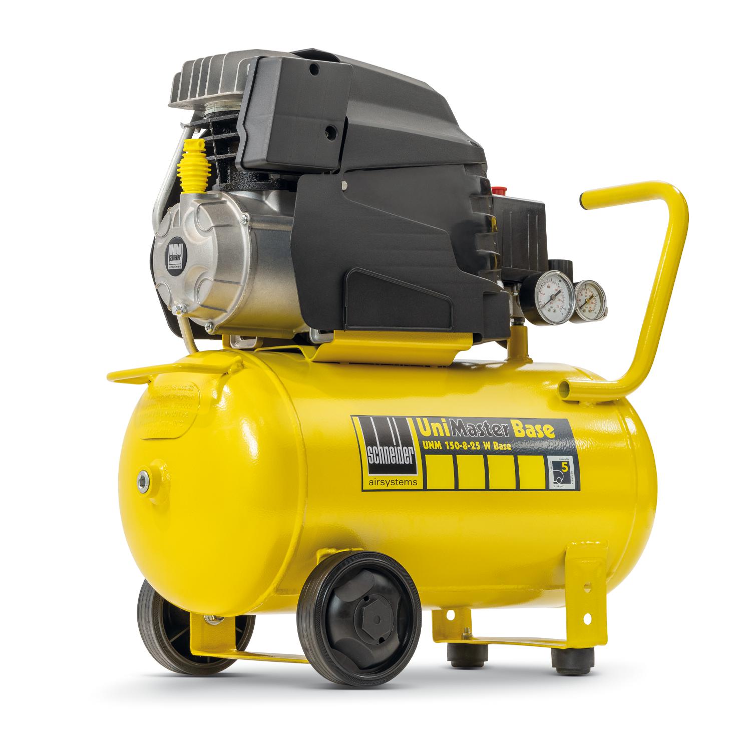 Schneider Zuigercompressor UNM 150-8-25 W Base afbeelding