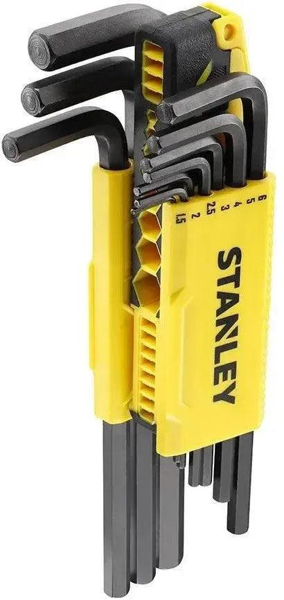 Stanley 0-89-904 Stiftsleutelset 10-Dlg Hex Grip afbeelding 1