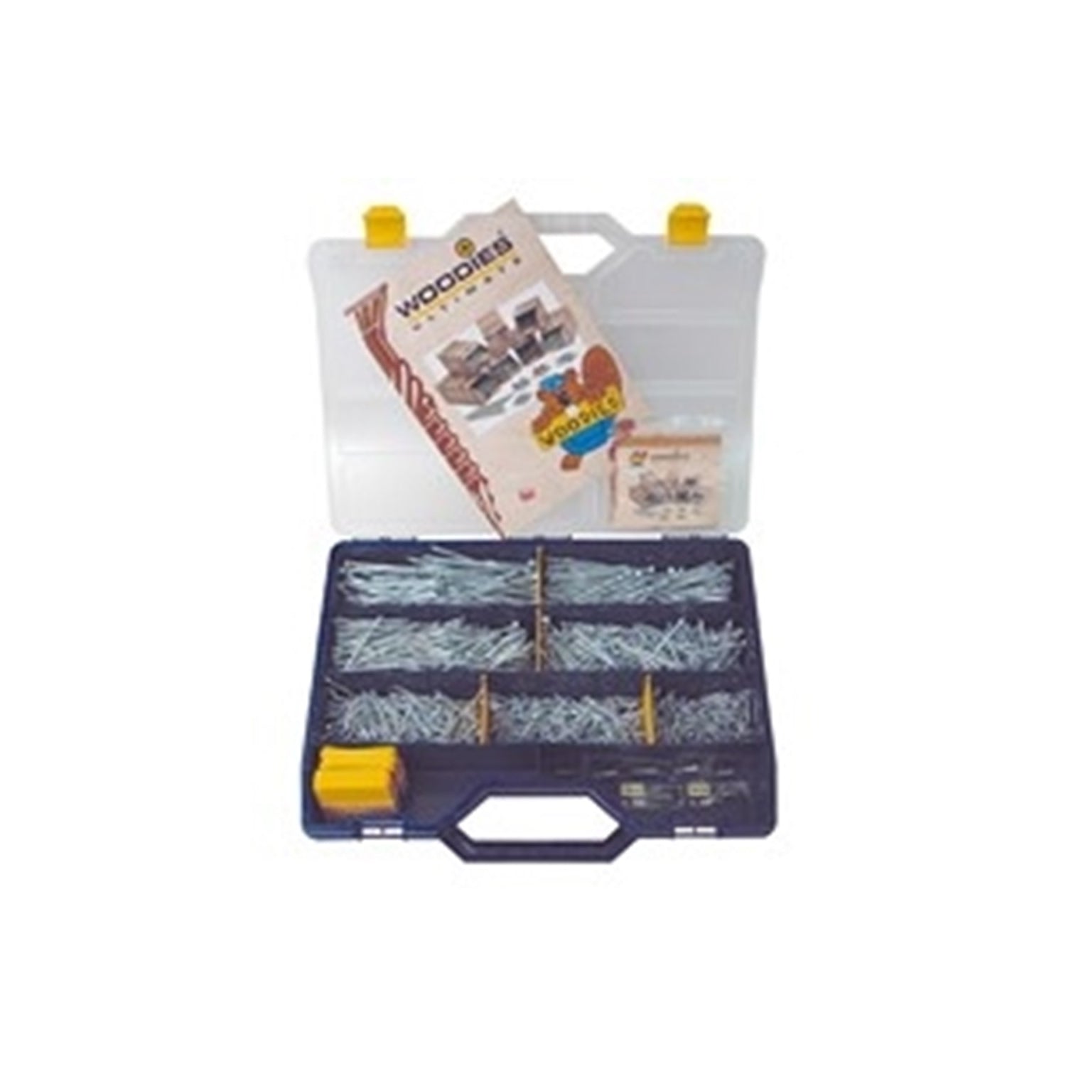 WOODIES® Ultimate Assortimentskoffer Schroeven Torx Verzinkt Deeldraad - 61999005 afbeelding