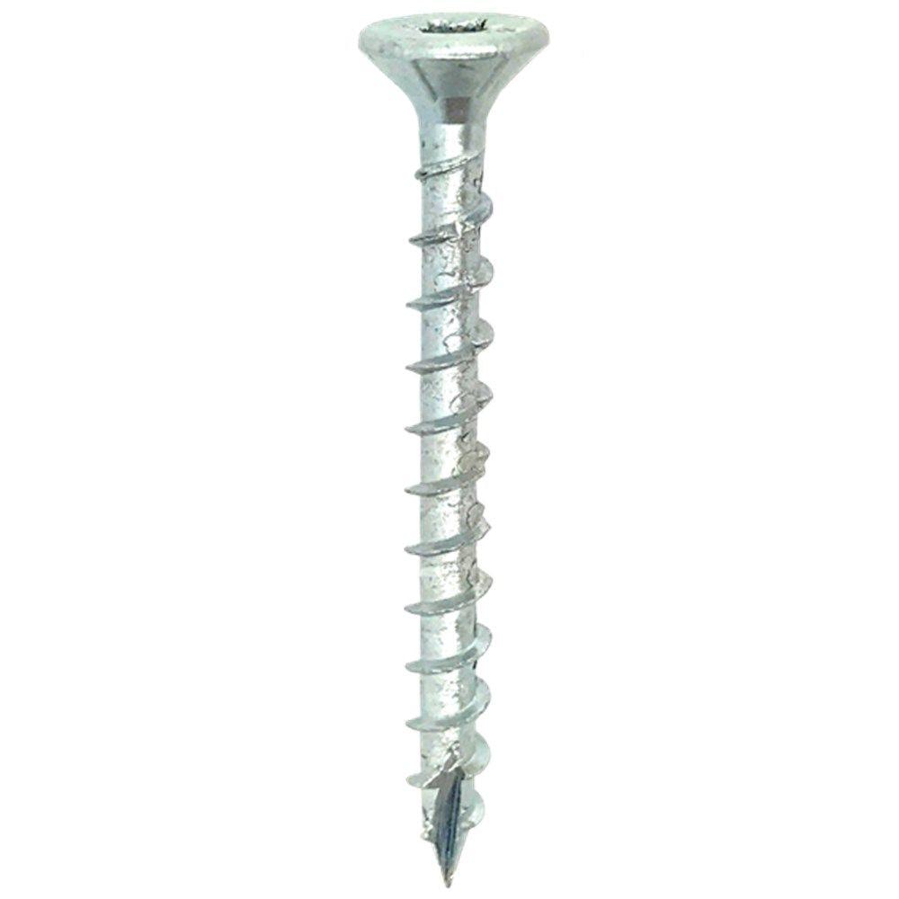 WOODIES® Ultimate Platverzonkenkopschroef Torx Verzinkt 4x20 Voldraad VE=200 - 61540232 afbeelding