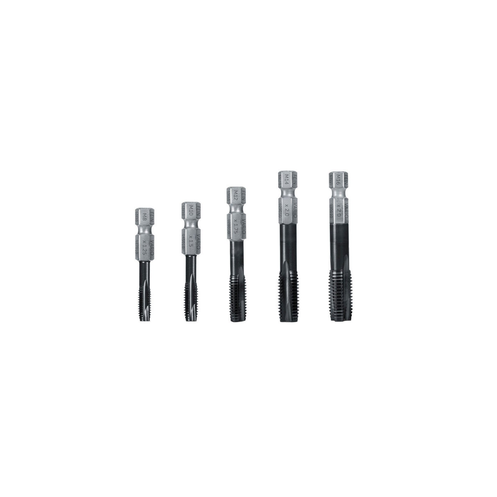 Fein VARIO tapboorset doorlopende gaten 5-delig - 63110046010 afbeelding 1